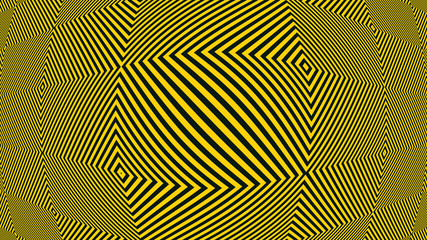 Fish Eye Yellow Diagonal Lines Abstract Motin Background