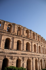 Fototapeta premium Colosseum Tunisia architecture