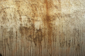 Grunge texture of old rusty metal with scratches and cracks