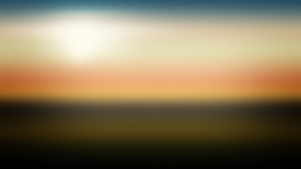 gradient sun background abstract design, blur art.