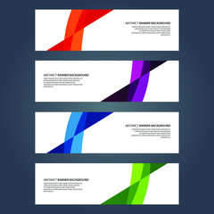 Vector Abstract design banner web template