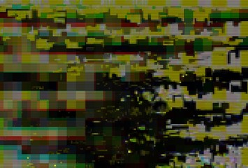 Glitch digital screen pattern abstract, grunge black.