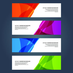 Vector Abstract design banner web template
