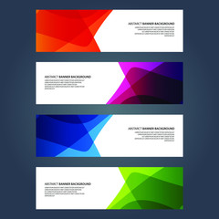 Vector Abstract design banner web template