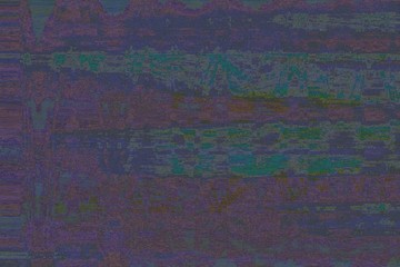 Obraz premium Glitch vhs blue noise abstract, pixel digital.