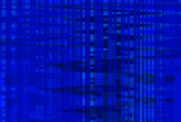 Glitch vhs blue noise abstract, digital interference.