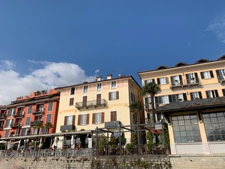Fototapeta premium Dorf cannero riviera am lago maggiore in Italien 