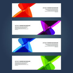 Vector Abstract design banner web template