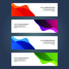 Obraz premium Vector Abstract design banner web template