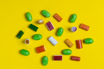 colorful candies
