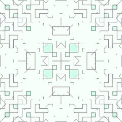 Contour pattern abstract background design, drawn illustration.