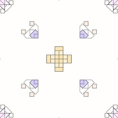 Contour pattern abstract background design, illustration graphic.