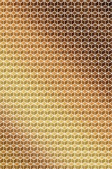 Cube or hexagon pattern geometric design background, card brochure.