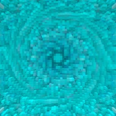 Swirl 3d cube motion abstract, whirlpool round.