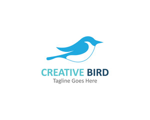 Fototapeta premium Creative logo design Bird vector template icon