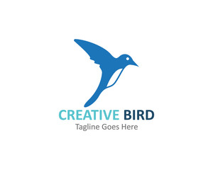 Creative logo design Bird vector template icon
