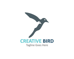 Creative logo design Bird vector template icon