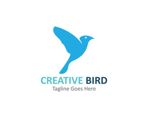 Creative logo design Bird vector template icon