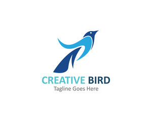Creative logo design Bird vector template icon