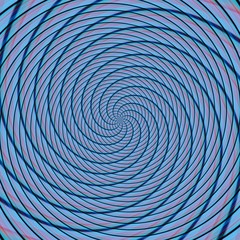 Abstract background illusion hypnotic illustration, deception fancy.