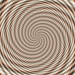 Abstract background illusion hypnotic illustration, deceptive decoration.