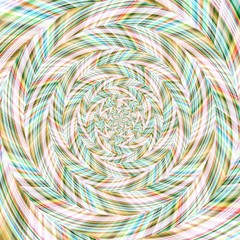 Fototapeta na wymiar Spiral swirl pattern background abstract, zigzag surreal.