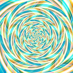 Fototapeta na wymiar Spiral swirl pattern background abstract, zigzag illusion.