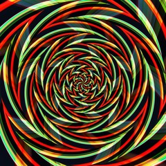 Fototapeta na wymiar Spiral swirl pattern background abstract, modern texture.
