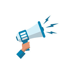 Mega speaker vector icon illustration sign