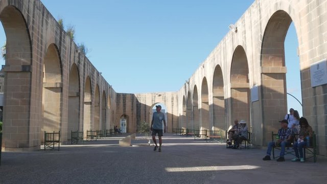 Valletta, Malta,Monument Enea  by Ugo Attardi