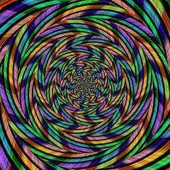 Fototapeta na wymiar Spiral swirl pattern background abstract, decoration.