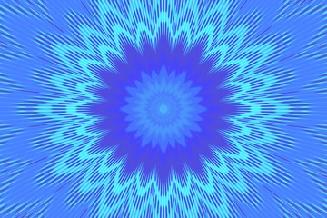 blue flower pattern floral kaleidoscope. ceramic indian.