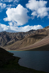 Fototapeta na wymiar Chandrataal Lake,Spiti Valley,Himachal Pradesh,India