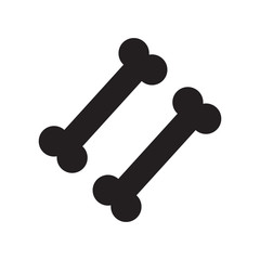 bone illustration icon logo vector template