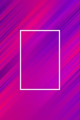 Diagonal stripes background with frame. Lines abstract design cover, catalog business.