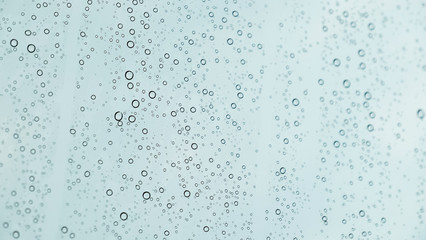 Naklejka na ściany i meble Water droplet abstract as background