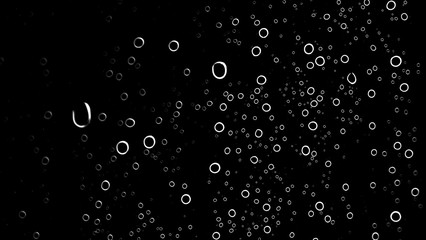 Water droplet abstract as background