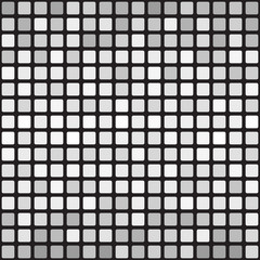 Striped rounded square pattern. Seamless vector background
