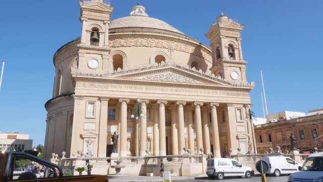 Mosta, Malta, the Rotunda church
