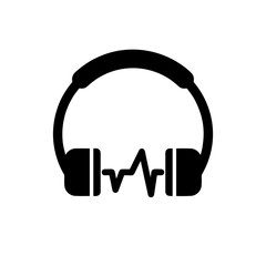 Headset icon music templates