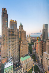 Fototapeta na wymiar New York, New York, USA Cityscape