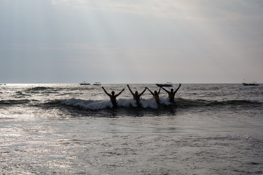 summer holiday in goa beach with friends