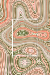 Liquid background and abstract design graphic for poster, colorful fluid.