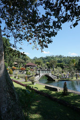 Fototapeta premium The former royal palace of Tirtagangga Karangasem Bali Indonesia