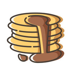 Tea Coffee Outline Icons 