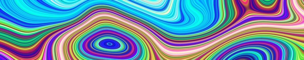 Psychedelic web abstract pattern and hypnotic background, header template.