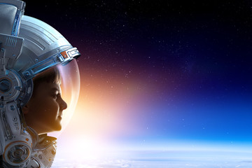 Exploring outer space. Mixed media © Sergey Nivens