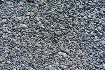 Stone and gravel background pattern.