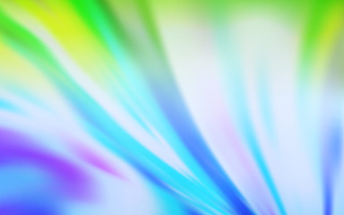 Obraz premium Light Blue, Green vector blurred pattern. New colored illustration in blur style with gradient. New way of your design.