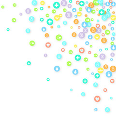 Pharmacy Background. Clinic Backdrop.